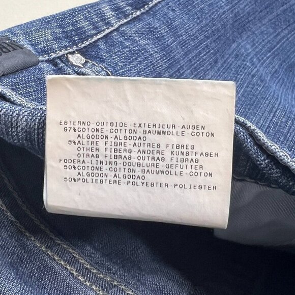 Vintage Versace Signature Jeans Straight Leg Low Rise Medusa Head Logo Womens 26 - Picture 13 of 15